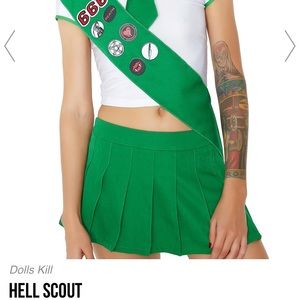 Dolls Kill Hell Scout Costume